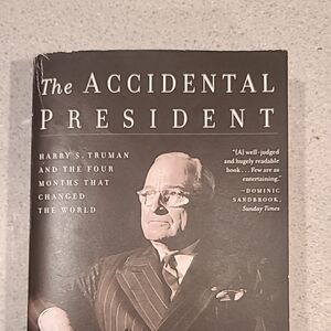 The Accidental President Book - Black Cover